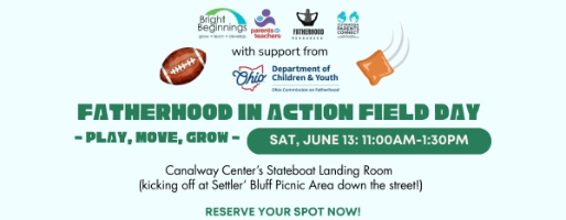 RSVP for our Fatherhood in Action Field Day!