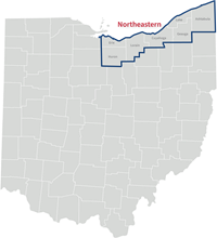 map of ohio counties